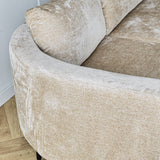 Sofa Bella Dimehouse Beige LxWxH 138x98x55 Fabric Atmospheric photo detail