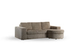 Sofa Flores DH Interior Beige White photo diagonal front view