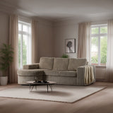 Sofa Flores DH Interior Beige Ambient photo diagonal front view