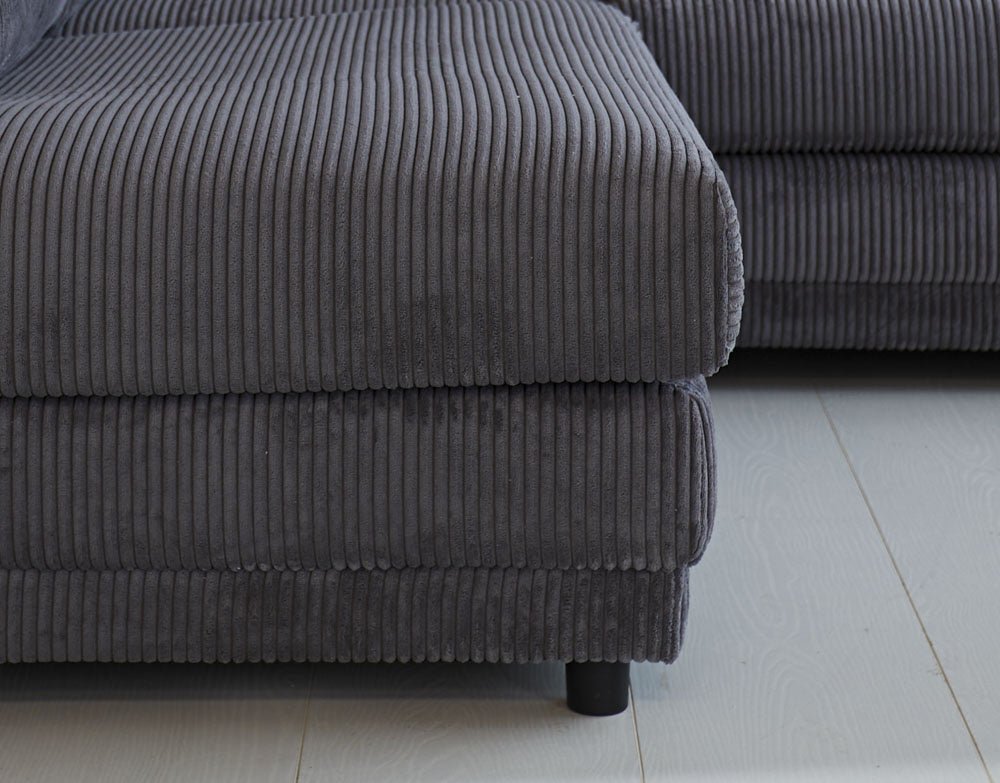 Sofa Gabi DeGeBe Anthracite Fabric Atmospheric photo detail