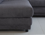 Sofa Gabi DeGeBe Anthracite Fabric Atmospheric photo detail