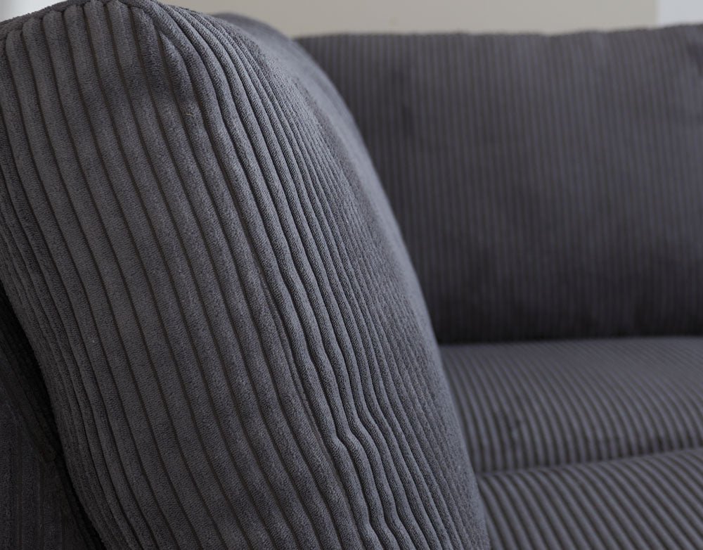 Sofa Gabi DeGeBe Anthracite Fabric Atmospheric photo detail