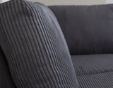 Sofa Gabi DeGeBe Anthracite Fabric Atmospheric photo detail