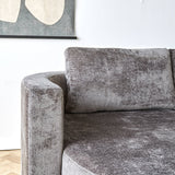 Sofa Bella Dimehouse Gray LxWxH 138x98x55 Fabric Atmospheric photo detail