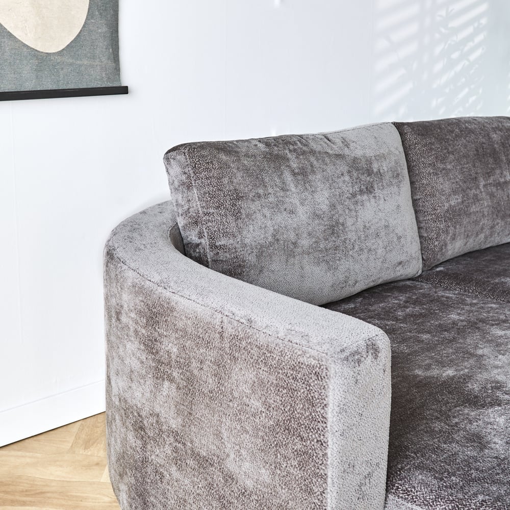 Sofa Bella Dimehouse Gray LxWxH 138x98x55 Fabric Atmospheric photo detail