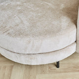 Sofa Bella Dimehouse Beige LxWxH 138x98x55 Fabric Atmospheric photo detail