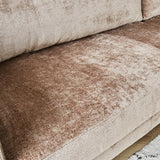 Sofa Bella Dimehouse Taupe LxWxH 138x98x55 Fabric Atmospheric photo detail