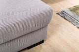 Sofa Cambridge DH Interior Gray Rib Fabric Atmosphere photo different