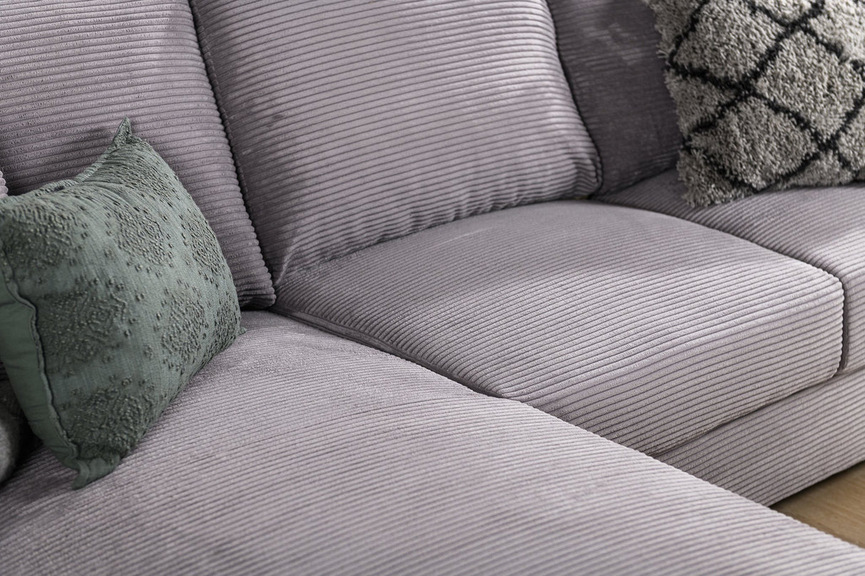 Sofa Cambridge DH Interior Gray Rib Fabric Atmospheric photo detail