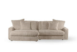 Sofa Nia DH Interior Beige White photo front view