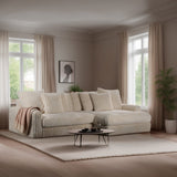 Sofa Nia DH Interior Beige Ambient photo diagonal front view