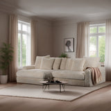 Sofa Nia DH Interior Beige Ambient photo diagonal front view