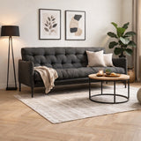 3-seater sofa bed Renge dark gray