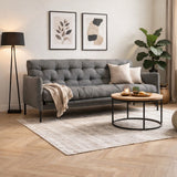 3-seater sofa bed Renge light gray