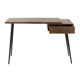 Dressing Table Elin - Solid Acacia Drift Brown 120 cm 