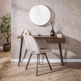 Dressing Table Elin - Solid Acacia Drift Brown 120 cm 