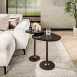 Side Table Vigo - Antique Copper 60 cm 