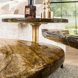 Side table Aurum Antique Gold 60 cm