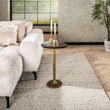 Side table Aurum Antique Gold 60 cm