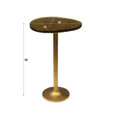 Side table Aurum Antique Gold 60 cm