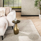 Side table Vesto Drop shape Antique Gold 45 cm