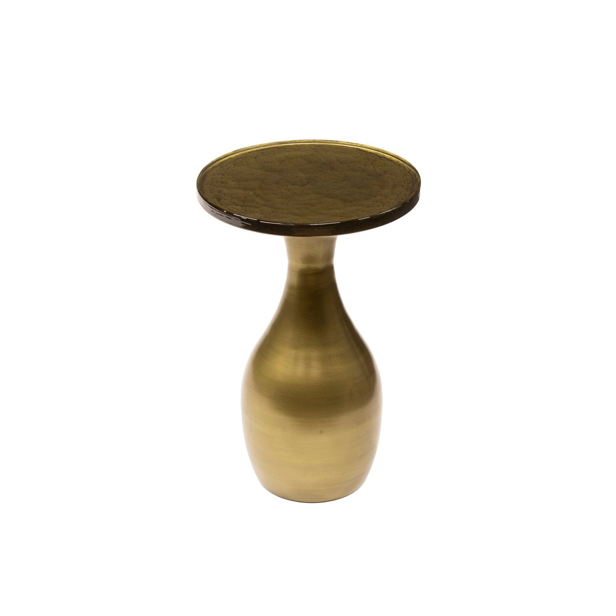 Side table Vesto Drop shape Antique Gold 45 cm