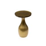 Side table Vesto Drop shape Antique Gold 45 cm