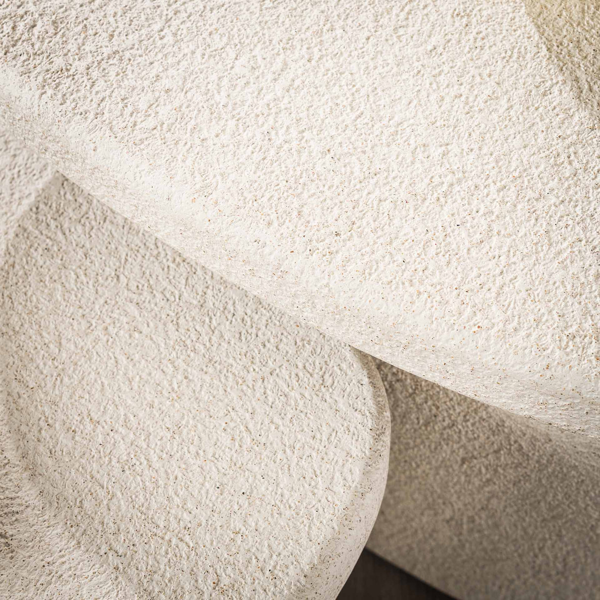 Organic Marble Composite Coffee Table Set of 2 Zaya 