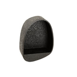 Wall Shelf Drop Metallic Gray 34x21 cm Aeris 