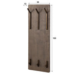 Coat rack Ferre 6-Hook - Metal Antique Bronze 