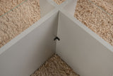 Salontafels - Rechthoekige Moderne Salontafel Vetroni Grijs - Glas - 105x65 cm - Dimehouse