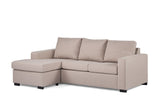 3-seater Corner sofa Chaise Longue Lima Beige