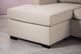 Caleb Corner Sofa Fabric Beige