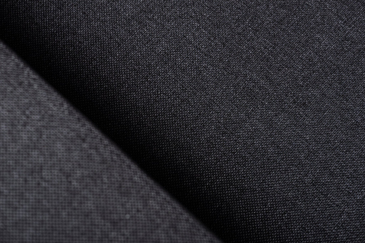 Corner sofa anthracite fabric - 7-seater - 345 x 285 cm - Blake