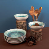 GBSATN18KY1E1657 White Blue 100% PORCELAIN