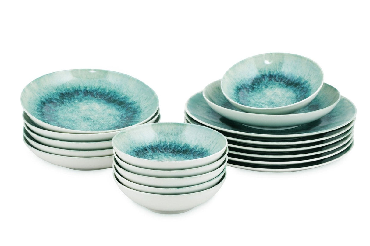 GBSATN18KY1E1657 White Blue 100% PORCELAIN