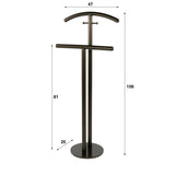 Rivo standing coat rack Drift brown 