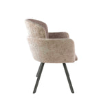 Set of 2 dining chairs Luma Hoven rich sand 