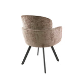 Set of 2 dining chairs Linea Hoven Rich Champagne 