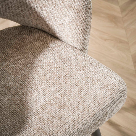 Modern Sand Alba Tissee Cargo Fabric Bar Stool 