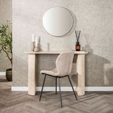 Archon Travertine Side Table 120 cm ceramic 