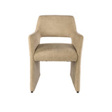 Set of 2 Capri Jaroq sand dining chairs 