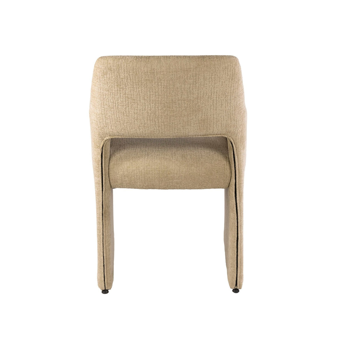 Set of 2 Capri Jaroq sand dining chairs 