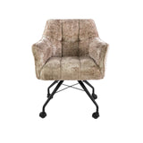 Set of 2 Tova Alura dining chairs sand 