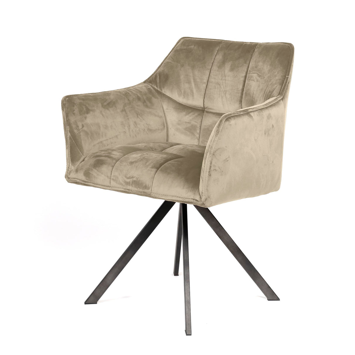 Dining chair Lino Hoven Champagne Swivel 