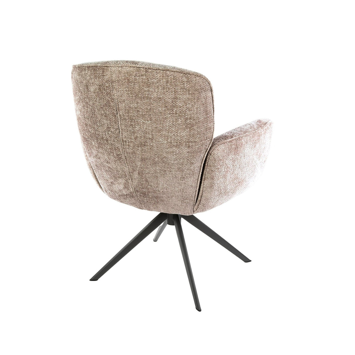 Set of 2 dining chairs Savona swivel Hoven rich sand 