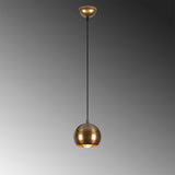 Pendant Lamp Gold Metal Allure 
