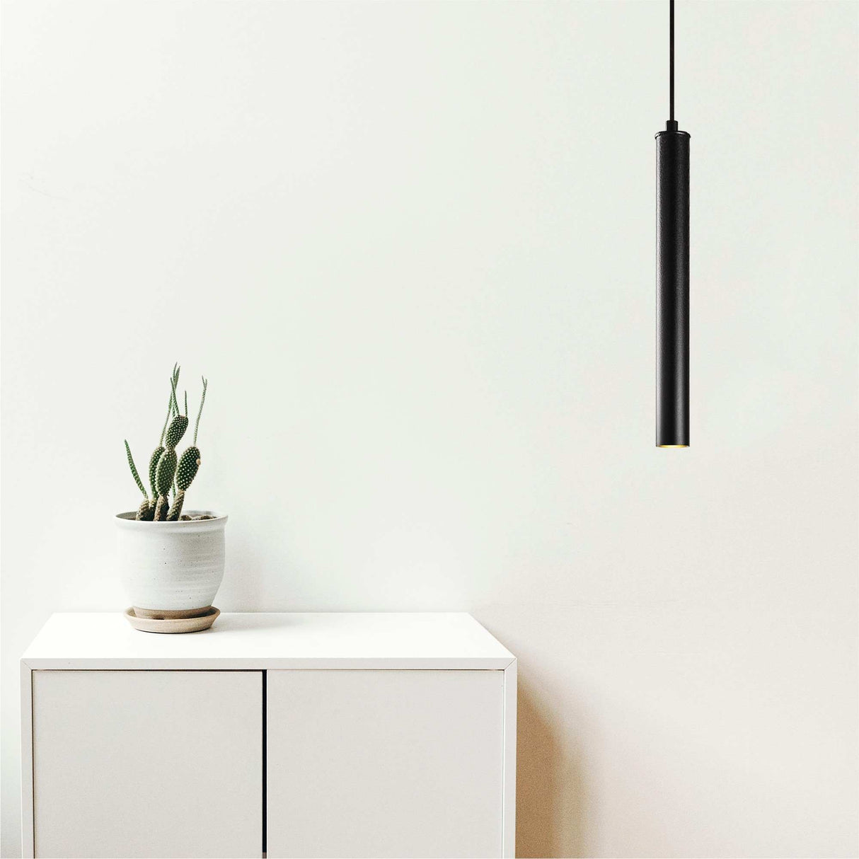 Black Metal Pendant Lamp Steppe 