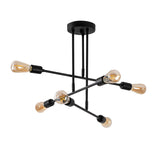 Black Metal Pendant Lamp Topaz 
