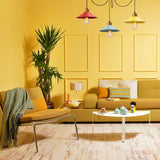 Multicolor Pendant Lamp 3-light Metal Virtu 
